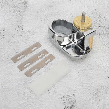 Belt Cutter Leather Hand Cutting DIY Craft Tool with 3 Blades Leathercraft Accessories