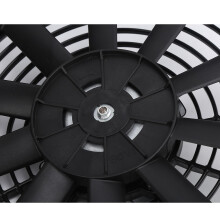 2pcs Radiator Cooling Fan 12in Vehicle Universal Accessory Electric 80W with 10pcs Blades