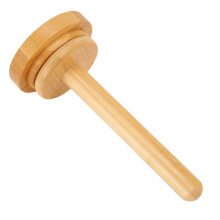 Garnhalter aus Holz, glatte Oberfläche, stabiler Standfuß, einfache Bedienung, abnehmbarer Garnspindelhalter zum Stricken und Weben