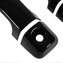 8Pcs Car Exterior Door Handle Covers Glossy Black Replacement for Dodge Ram 1500 2500 3500 4500 5500