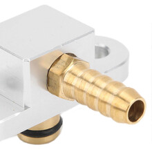 1/8 BSP to 1/8 NPT Oil Pressure Gauge Adapter Sensor with Gasket for Turbo Supply Feed Line