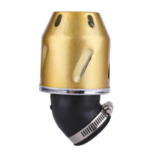 35 mm kogelvormig luchtfilter voor motorfiets, scooter, ATV, crossmotor Zwart