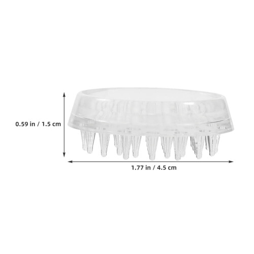 Cuscinetti antiscivolo rotondi con dentini per mobili, 12 pezzi 1