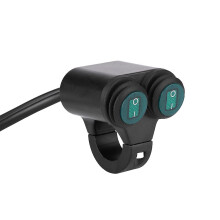 2 Stück verchromte Motorradscheinwerfer-Seitenhalterung für die Vorderradgabel (35–41 mm Gabelrohrdurchmesser)