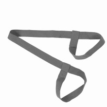 Verstelbare draagriem voor yogamat, draagbaar, voor sport en fitness (grijs)