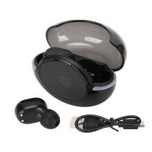 Bluetooth Earbuds Deep Bass Stereo HiFi Built in Mic Waterproof Wireless Sports Earbuds for Training Driving Home Office