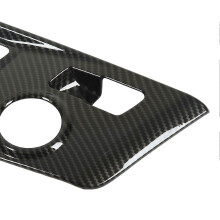Middenconsole dashboardpaneel bekleding in koolstofvezelkleur, vervanging voor Corvette C7 2014-2019