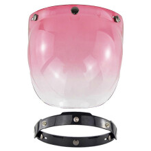 Offener Helm, Visier, Motorradhelm, Bubble-Visier, Bubble-Schild, Motorradhelm-Zubehör