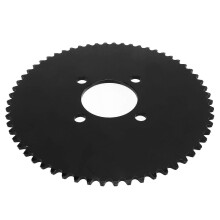 65 Teeth 35 Chain Rear Sprocket Carbon Steel 4 Holes 60T Rear Sprocket for DIY Go Karts Light Motorcycles Beach Bikes