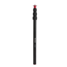 Extension Selfie Stick 4 Section Aluminum Alloy 11lb Load Bearing with 1/4inch Screw Selfie Extension Pole for Tripods Monopods Phone Stabilizers
