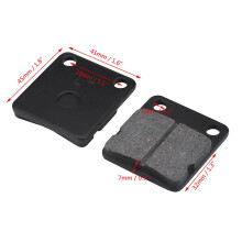 Motorcycle ATV Scooter Disc Brake Pads Set for Kawasaki KLE ZZR250 ZXR250 KLE500 Suzuki AG100