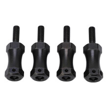 RC Verlengde Wiel Hex Koppeling Staal 12mm Diameter Verlengadapter Combiner voor LOSI Baja Rey 1/10 RC Auto's