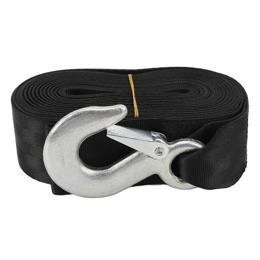 Heavy Duty Winch Strap with Hook 3500lb Load Boat Trailer Winch Strap Tow Strap Rope for Car Towboat SUV Jetski-image-OPC-PTJGXNQ-NEW