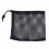 Black Nylon Mesh Drawstring Pouch Golf Balls Holder Storage Bag (M) 1