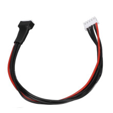 Professionelles 4S Lipo-Ladekabel (1 rotes, 4 schwarzes Kabel) für RC-Modell-LiPo-Akkus