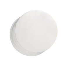 100Pcs Non Stick Round BBQ Paper Baking Sheets 10 Inch Barbecue Tin Foil Paper for Grill Line C