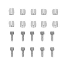 10er-Set Hydraulik-Scheibenbremsschlauch-Olivenverbinder-Einsätze für AVID SRAM Ersatzteile