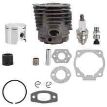 46mm Cylinder Piston w/ Gasket Kit for Husqvarna 50,51,55 Rancher Nikasil Engine