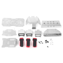 Stainless Steel Chassis Protector Plate Fit for TRAXXAS TRX?6 G63 6X6 1/10 RC Car Model