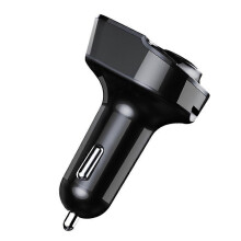 G32 12-24V Bluetooth FM Handsfree Memory Card MP3 Player A2DP Car AccessoryBlack