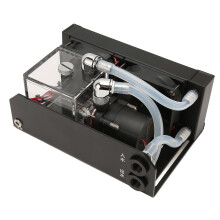 Water Cooling Pump 12V 10W 300ML Water Tank 80mm 4000RPM Fan Water Cooling Tank for Industry