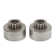 2Pcs RC Clutch Bell Gear 14T Clutch Gear Steel Replacement Part for HSP 94763 1/8 RC Cars Trucks