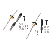 Metal Drive Shaft Gear Bridge Axle Differential Kit for WPL C14 C24 C34 C44 B14 B16 B24 B36 1/16 RC Car