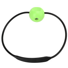 Diving Scuba Tank Cylinder Banger Knocker Ball Underwater Signal Device for Outdoor Sport(Black Strap Green Ball )