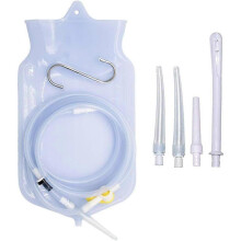 High quality brand new  Enema Bag Kit Transparent Coffee Enema Bag (2 Quart) -