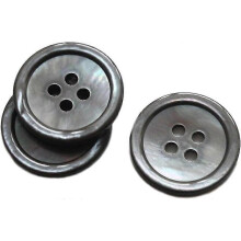 2025 Latest Model 22 Pieces Genuine Smoke Mother of Pearl Blazer Buttons Suit Buttons Set 20mm 15mm Natural