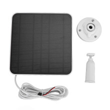 12W zonnepaneel voor deurbel IP66 waterdicht, 360 graden verstelbare beugel, camera, zonnepaneellader voor videodeurbel 2, 3, 4 Plus CSP5W OW
