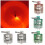 5-teiliges LED-Unterwasser-Angellicht, Nachtlampe, Köderattraktor, Köderwerkzeug-Zubehör 5