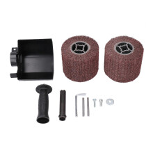 Accessoire voor polijstmachine: Multifunctioneel handpolijstmachineaccessoire met 2 borstelwielen