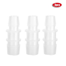 Kunststoff-Aquarium-Fischtank-Adapter mit variablem Durchmesser, gerader Luftpumpenschlauch, Zubehör, 3 Stück, 12 mm/16 mm