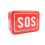 Small Rectangular Empty Box SOS Pattern Outdoor Tools Equipment Iron Storage Box for Camping 1