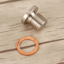 2PCS Oxygen Sensor Curve Notched Nut Bung M18 X 1.5 Threads Iron