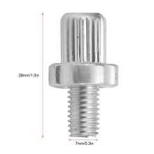 Hinterrad-Hydraulikbremsschalterkabel, M10x1,25 Gewinde, einzelne Hohlschraube, universell für Motorrad