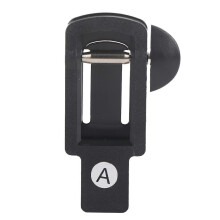 Draagbaar gereedschap voor het bijknippen, knippen en repareren van rietjes voor altsaxofoon en klarinet (voor altsaxofoon).