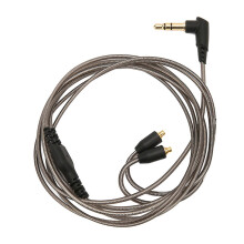 Replacement Earphone Cable Tinned Copper HiFi 3.5mm Sound Jack MMCX Headphone Elbow Cable for SE425 UE900AM PRO30 3.9ft