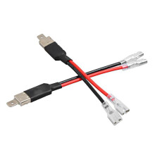 2pcs H1 LED Single Conversion Wiring Connector Cable Holder Adapter for LED Headlight Bulbs