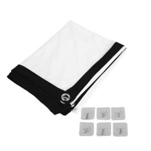 60-100inch 16:9 HD Projector Screen 3D Film Portable Screen Curtains (84in)