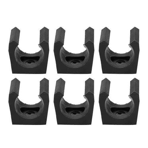 6pcs Plastic Billiards Pool Single Holder Mini Rod Organizer Carrier Accessory