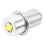 P13.5S 3W LED Flashlight Replacement Bulb Torch Lamp Emergency Work Light (White 3V) 1
