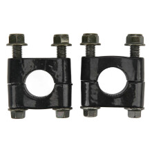 1 Paar 22 mm Universal-Lenkererhöhungsklemme mit Einzellochbefestigung für Motorräder