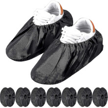 10 Paar wiederverwendbare, rutschfeste Überschuhe
