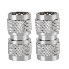2PCS N Type Connecter N Type Male to N Type Male RF Coax Antenna Adapter