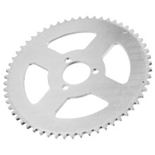 T8F 58T White Steel Sprocket 3 Hole Crankset 29mm for 47/49cc Mini Motorcycle ATV Kart