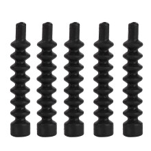 5PCS Mountain Bicycle Bike V Brake Cable Rubber Boots Protective Hose Sleeve Cover Replacement