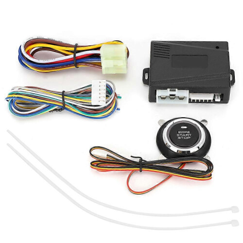 24V Universal Engine Stop Start Button Keyless Push Switch Remote Starter 2