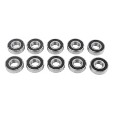 10 stuks 6204‑2RS hogesnelheidskogellager met dubbelzijdige afdichting en diepe groef, 17x47x14mm